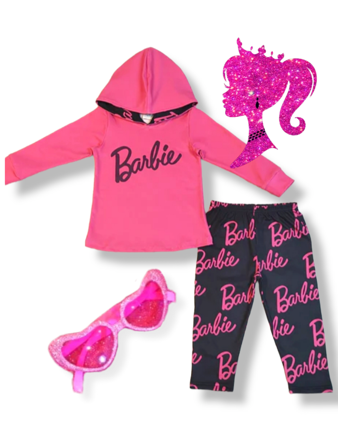 Barbie hoodie set