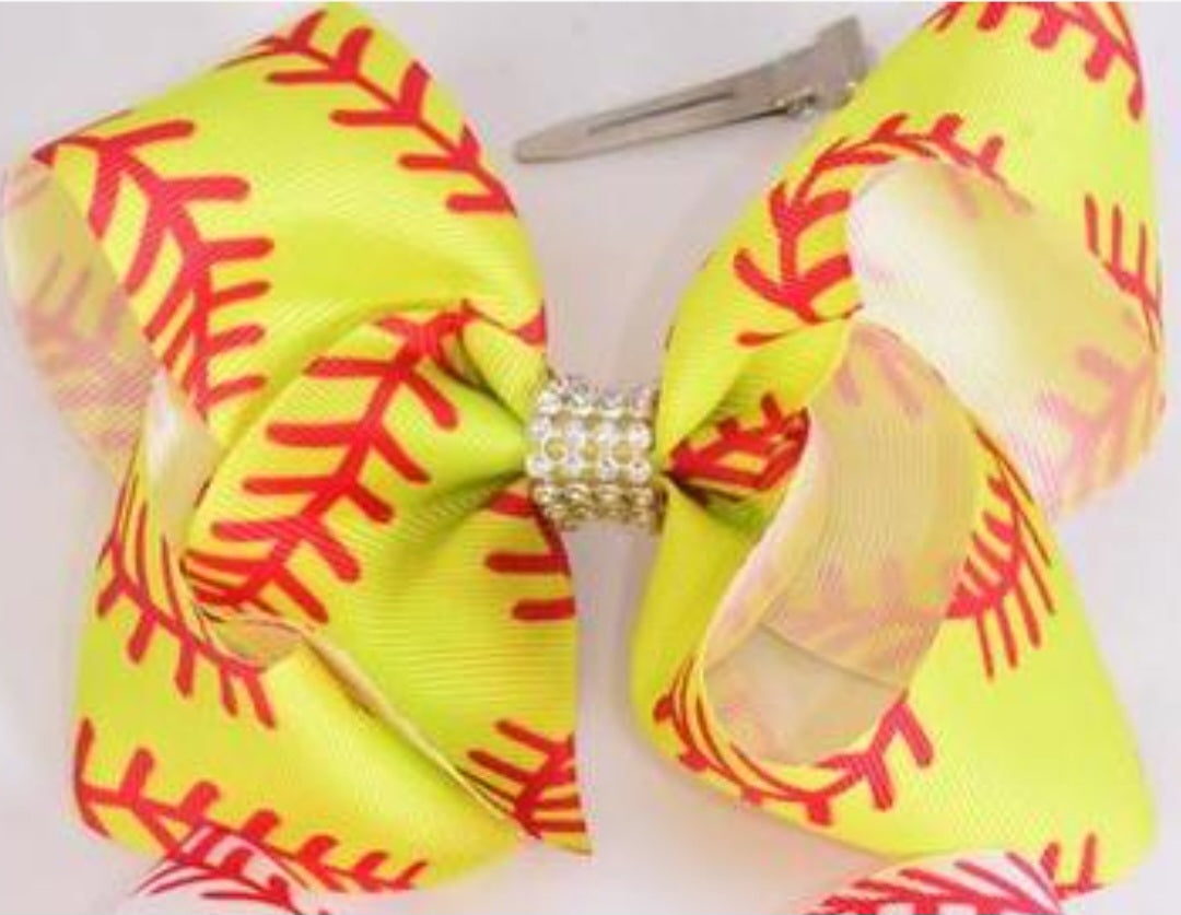 Baseball/softball hairbows