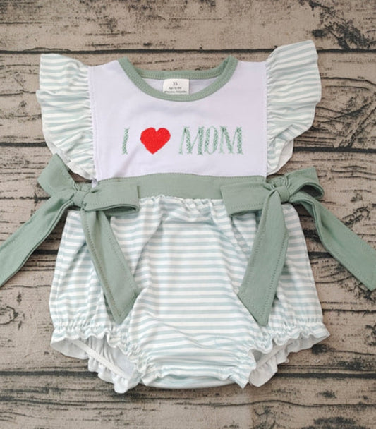 I ♡ mom girls bubble